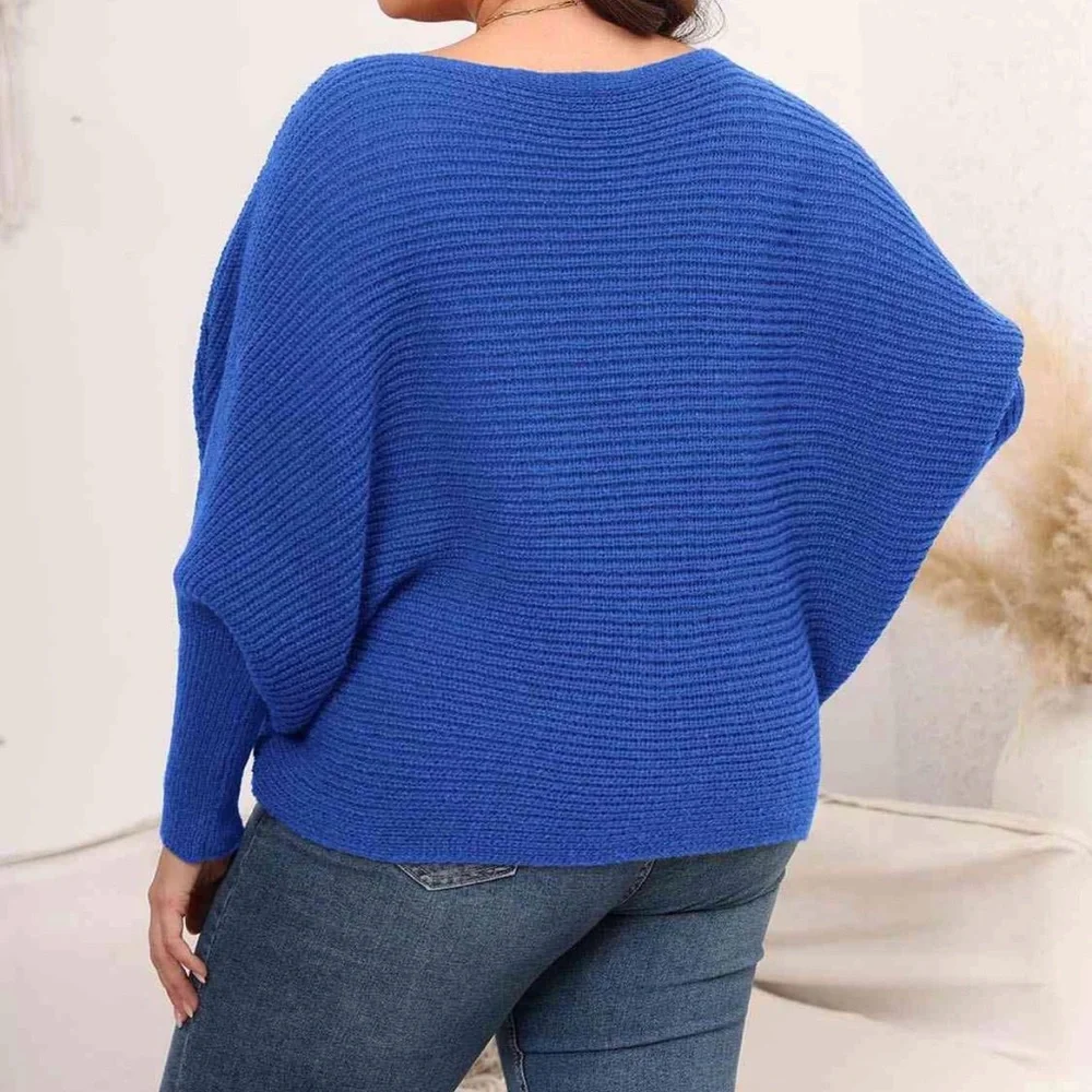 Off-Shoulder Women Sweater - Picture 2 of 6